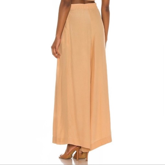 SWF Wide Leg Pants in Recharge Small (light creamy orange tan) - Picture 4 of 10